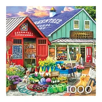 RoseArt - Lieux favoris 1000 pièces - Greentree Garden Centre - Puzzle à emboîter pour adultes