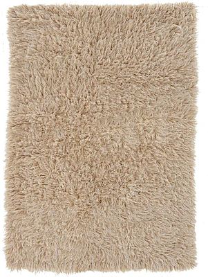 3A Flokati 2000gr 9' x 12' Area Rug, Tan