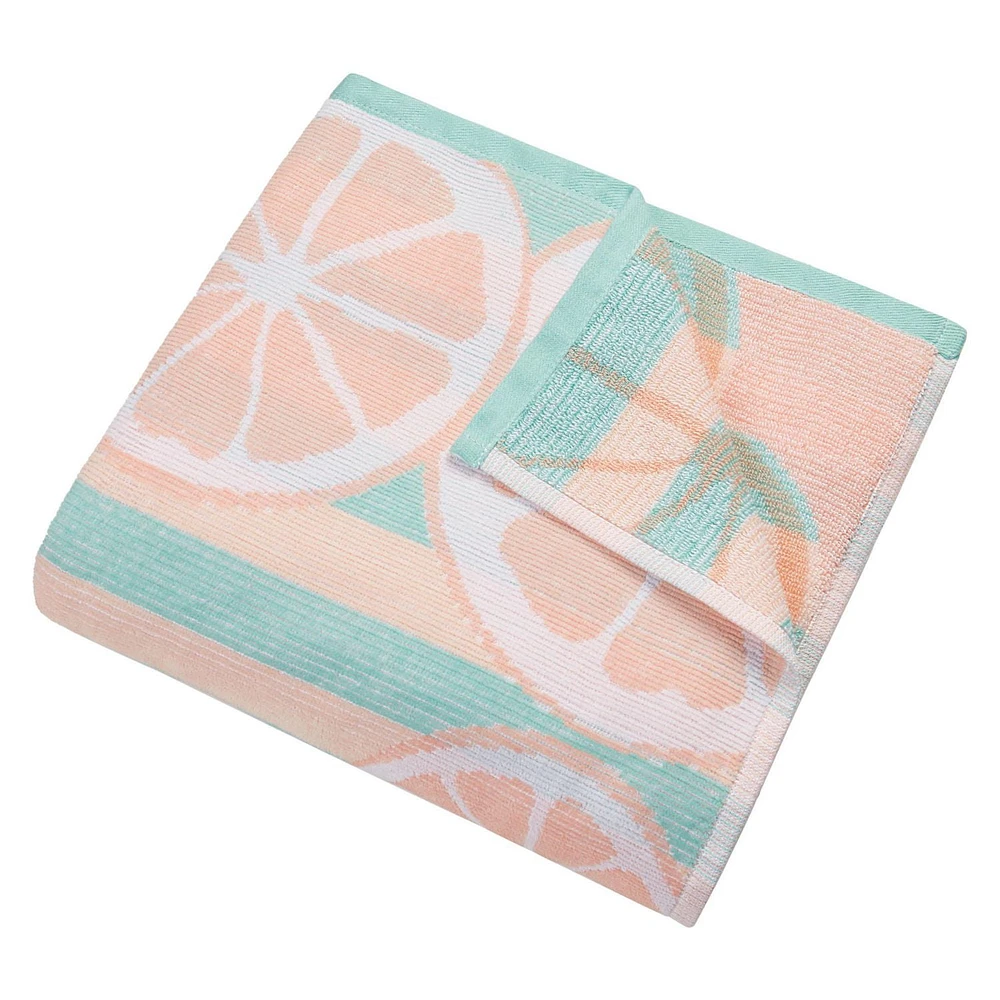 Serviette de plage HOMETRENDS 96,5 cm x 182,9 cm, 100 % coton