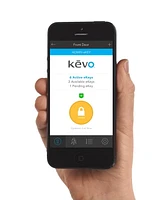 Weiser Kevo Contemporary Electronic Deadbolt Black