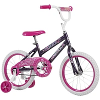 Movelo Razzle Vélo de 16 pouces pour filles, Rose / Violet Âges 4-6