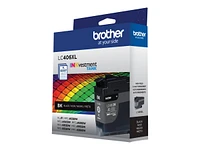 Brother LC406XLBK - High Yield - black - original - ink cartridge - for Brother HL-JF1, MFC-J4335, J4345, J4535, J5855, J5955, J6555, J6955, J6957
