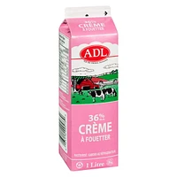 ADL Whip Cream Carton 1L, ADL Whp Crm Crtn 1L