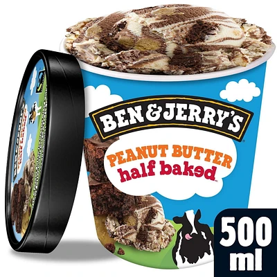 Ben & Jerry's Peanut Butter Half Baked Ice Cream