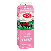 ADL Whip Cream Carton 1L, ADL Whp Crm Crtn 1L