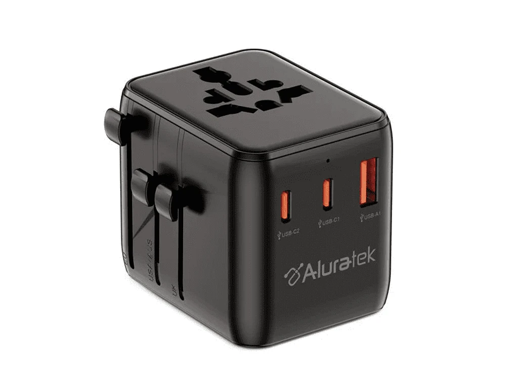 Aluratek Universal 20W Travel Adapter