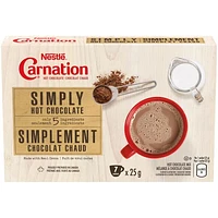 NESTLÉ CARNATION Simply Hot Chocolate 7 x 25g