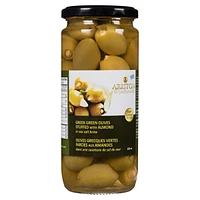 OLIVE VERT ARISTON AUX AMANDES OLIVES VERTES AUX AMANDES