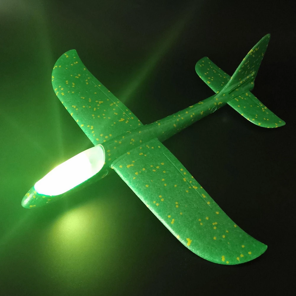 Façon de célébrer ! AVION EN MOUSSE LUMINEUSE, NOUVEAUTÉ