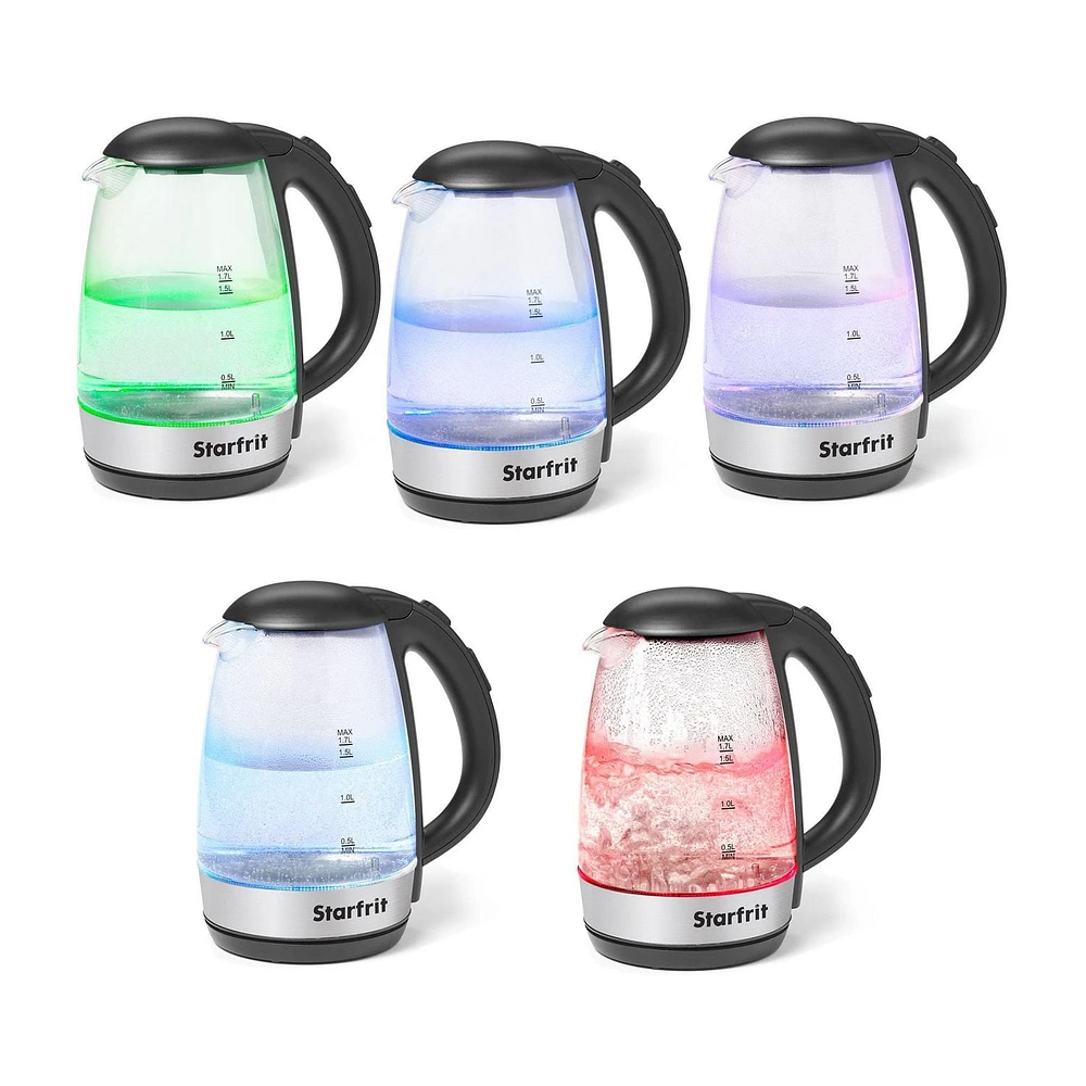 Starfrit Electric Variable Temperature Control Glass Kettle