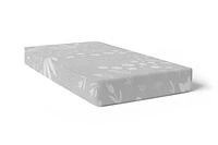 Kushies Crib sheet Breathable, 100% soft Cotton Percale  Neutral Unisex for Baby boys and girls - Bunny Grey