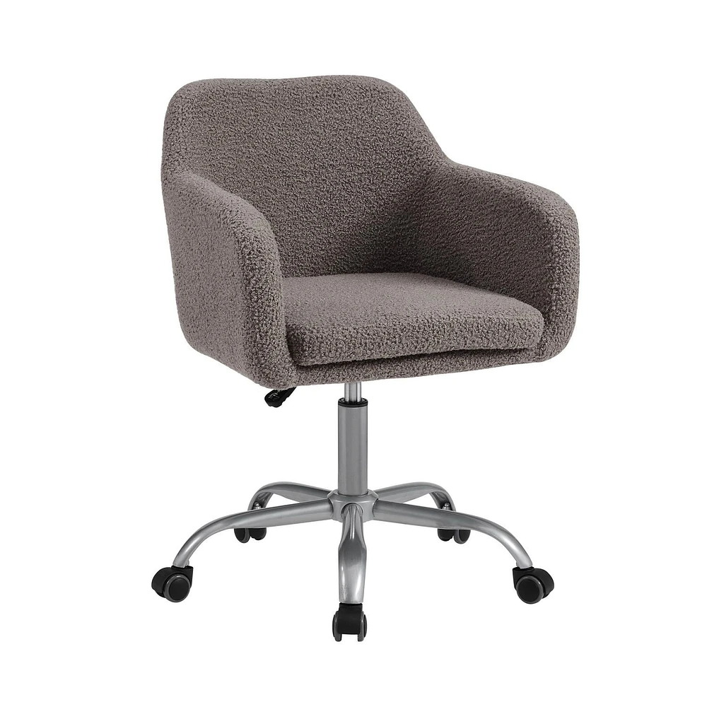 Chaise de Bureau Tate, Gris