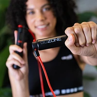 GoZone Cordless Jump Rope – Red/Black, With digital counter