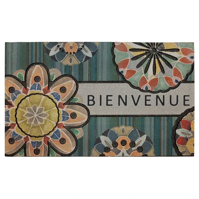 Mainstays Medallion Fantaise 18" x 30" Paillasson Fantaise 18x30 Paillasson