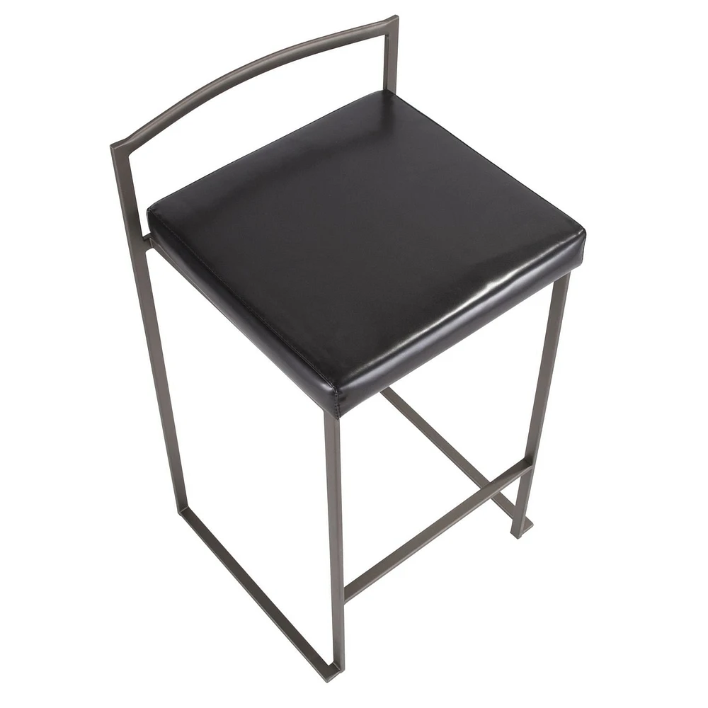 Tabouret de comptoir industriel Fuji, de LumiSource