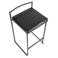 Tabouret de comptoir industriel Fuji, de LumiSource