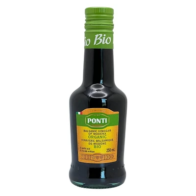 Ponti Vinaigre Balsamique Biologique 250 ML