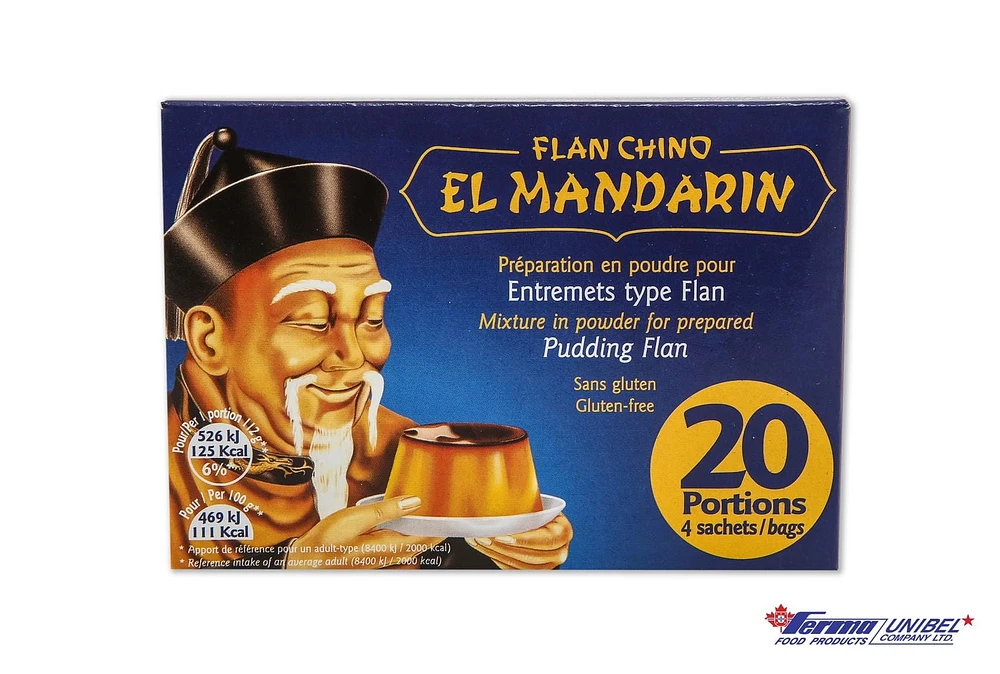 El Mandarin Pudding Flan, sell quantity 19.2g