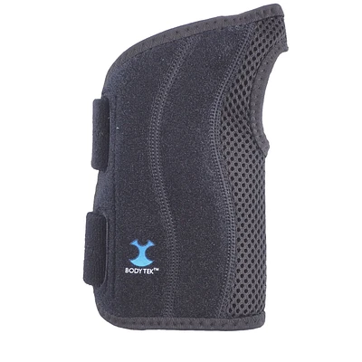 BodyTek Adjustable Wrist Support - Left Wrist  S/M, Black Combo