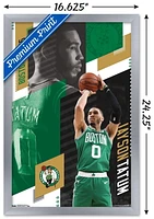 NBA Boston Celtics - Jayson Tatum 19 Wall Poster, 22.375" x 34"