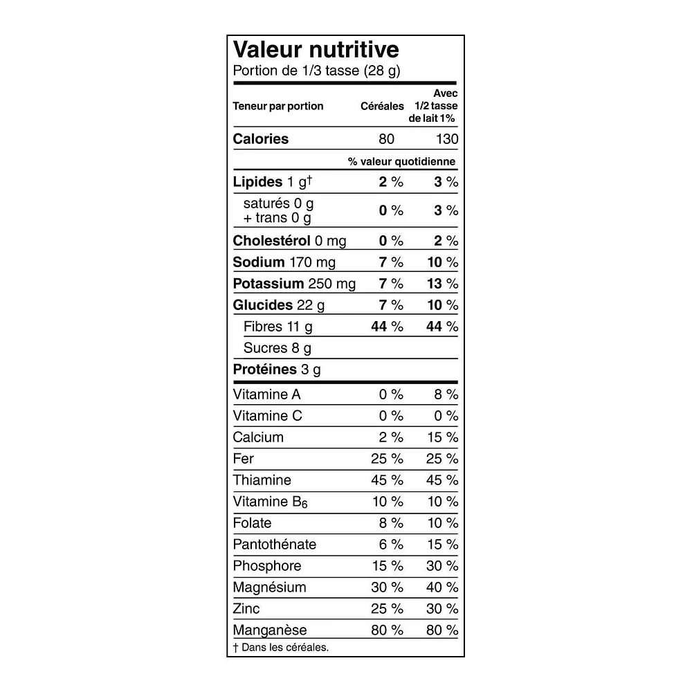 Kellogg's* All-Bran* Buds Cereal, 500 g, 500g