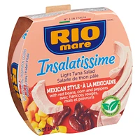 Rio Mare Insalatissime Mexican Style Light Tuna Salad, Ready-to-eat 1 x 160g