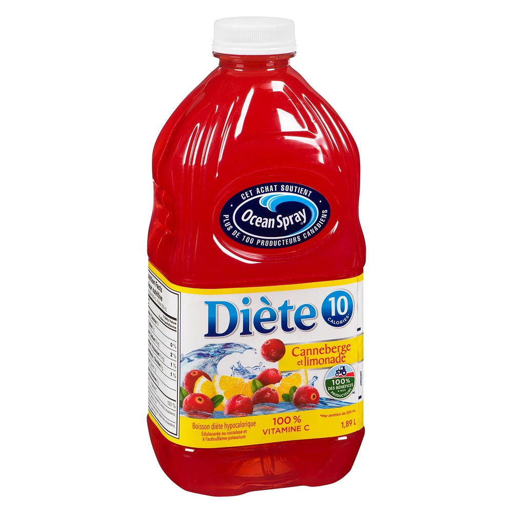 Ocean Spray Diet Cran•Lemonade™ Low Calorie Beverage, 1.89 L