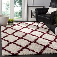 Safavieh Dallas Logan Tapis Géométrique Shag