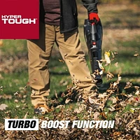 Hyper Tough 20V Max Cordless Turbine Blower, 4719, HT22-401-03-04, 20V Max 372 CFM Turbine Blower