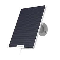 Caméra de projecteur sans fil à détection de chaleur et mouvement Wi-Fi CoreCam Pro 2K de Swann avec panneaux solaires - paquet de 3 - Blanc