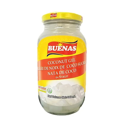 sirop de gel de noix de coco buenas 340 ml