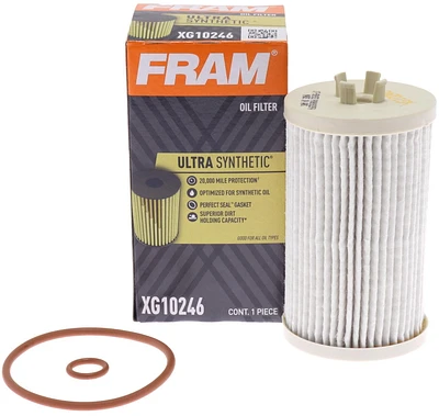 FRAM Ultra Synthetic Engine Oil Filter, XG10246, 24000km Change Interval
