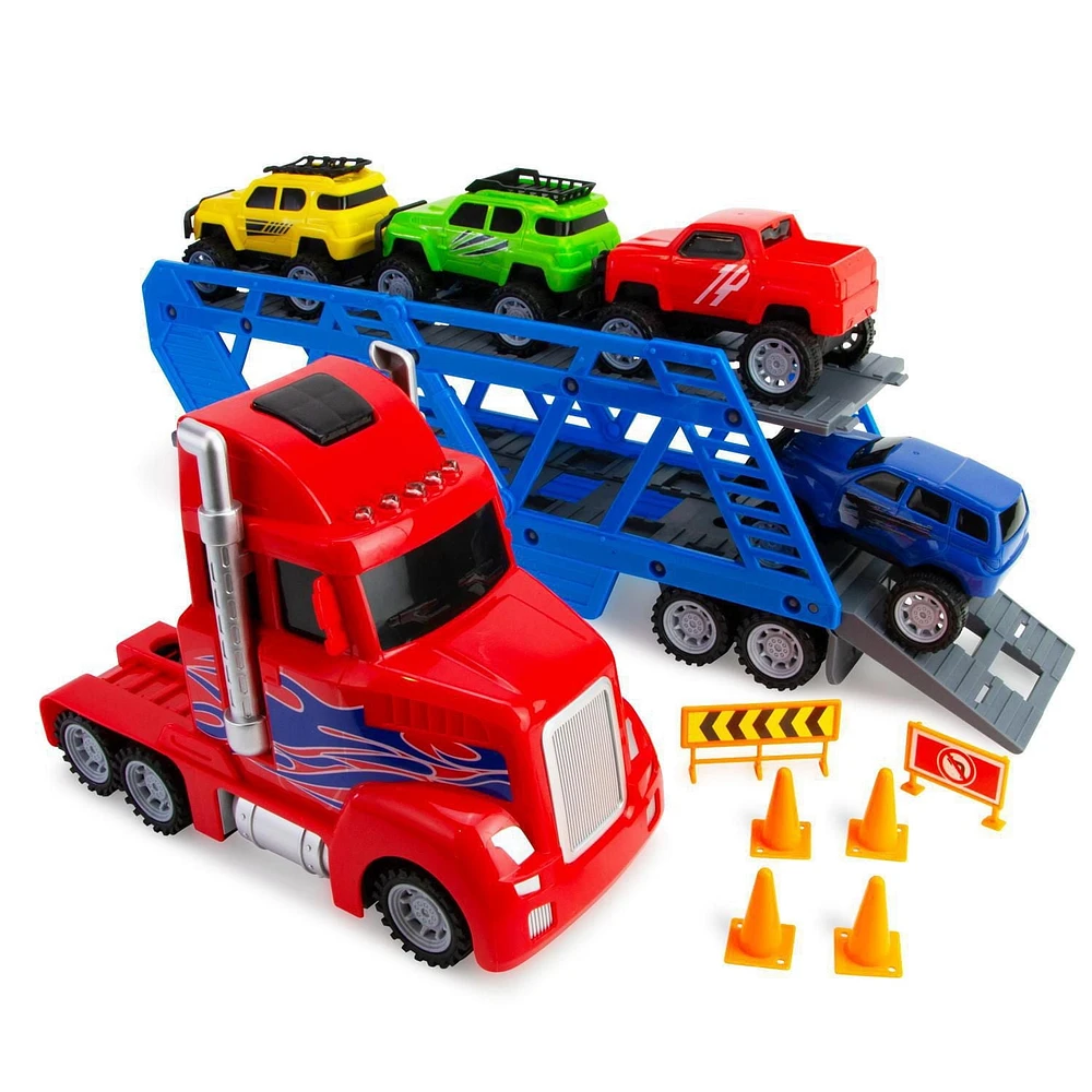 Adventure Force Super Transporter, 12 piece set, ages 3+