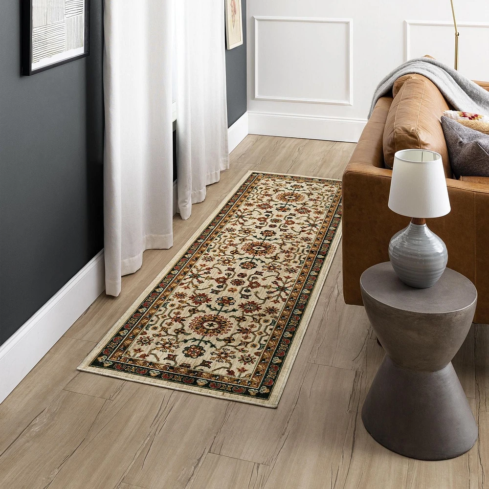Mohawk Home Monaveen Cream Woven Polyester Area Rug
