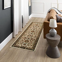 Mohawk Home Monaveen Cream Woven Polyester Area Rug