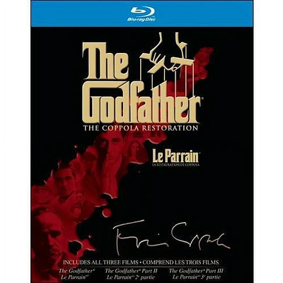 Le Parrain: La Restauration De Coppola - Le Parrain / Le Parrain 2e Partie / Le Parrain 3e Partie (Blu-ray)