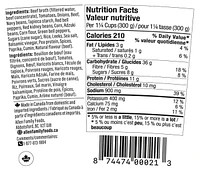 Allen Family Foods REPAS A EMPORTER CHILI DE BOEUF AUX 3 HARICOTS, 420 gram CONSERVATION LONGUE DUREE, 420 gram