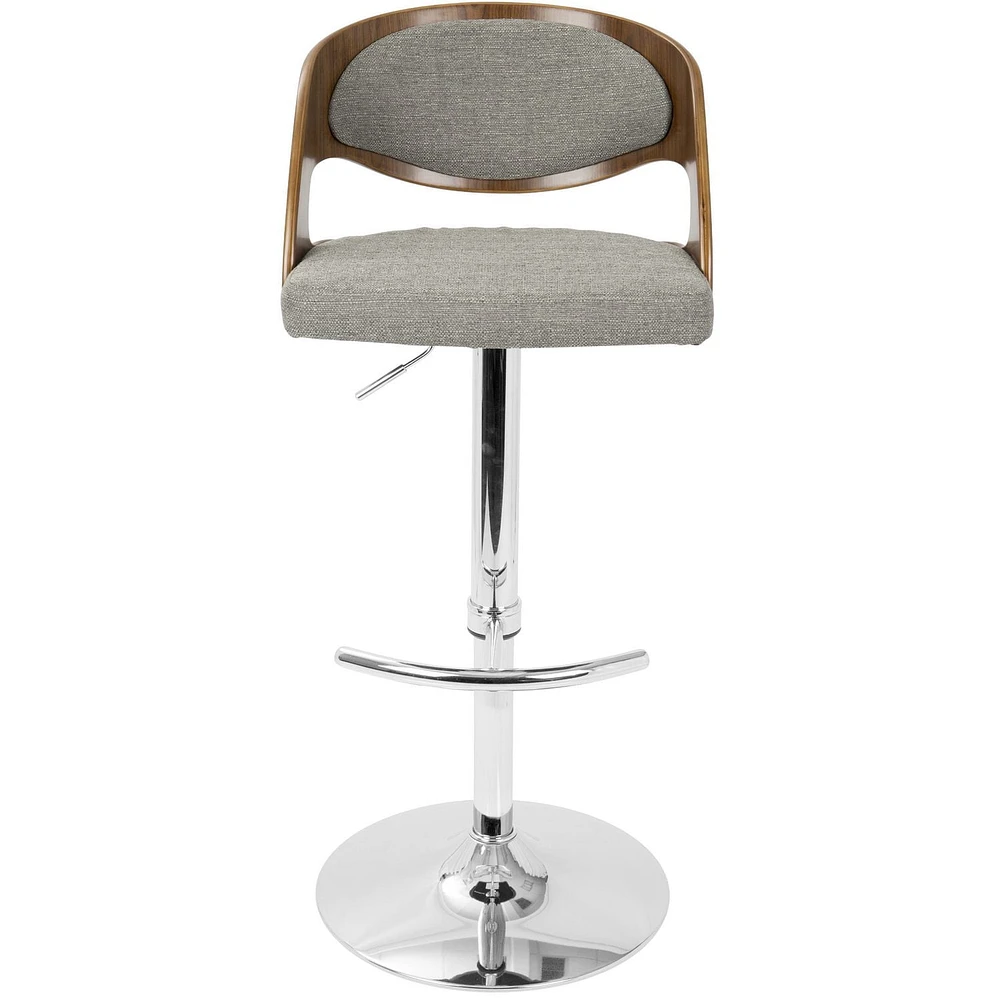 Tabouret de bar moderne milieu-du-siècle Pino, de LumiSource
