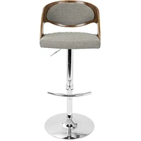 Tabouret de bar moderne milieu-du-siècle Pino, de LumiSource