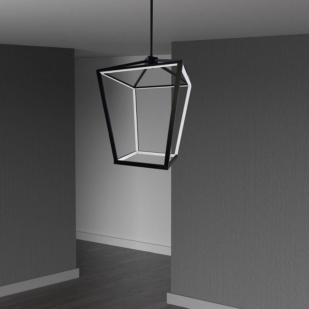 Lustre Dainolite CAG-2046C-MB noir mat