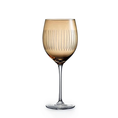 Rainbow Glo Colored Wine Glasses 470ml, Set of 4
