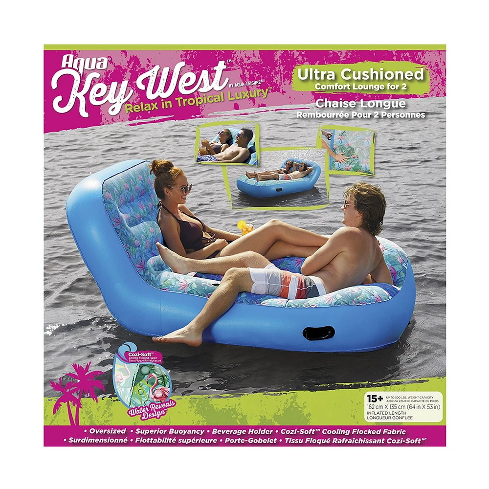 Key West Ultra Cushioned Two Person Comfort Lounge