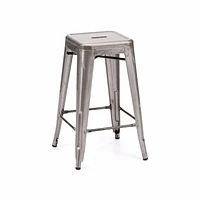 Tabouret de comptoir Tolix de Nicer Furniture en bronze à canon