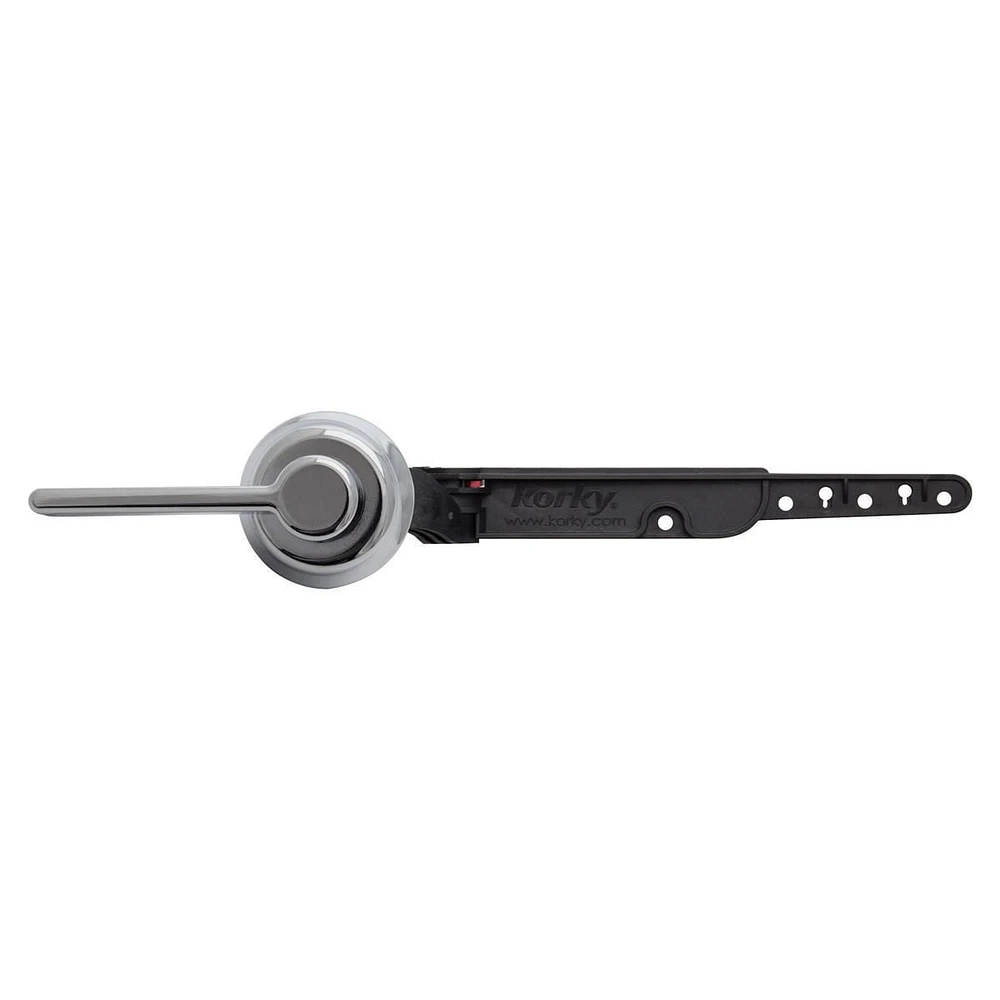 Korky StrongARM Toilet Flush Handle, Classic Chrome