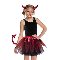 Ensemble de diable avec tutu pour filles