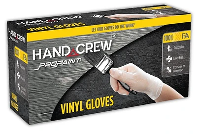 100Ct Vinyl Gloves-Large, Large 100 Count Vinyl Gloves