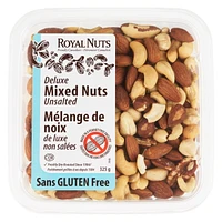 ROYAL NUTS DELUXE MIX ROASTED UNSALTED