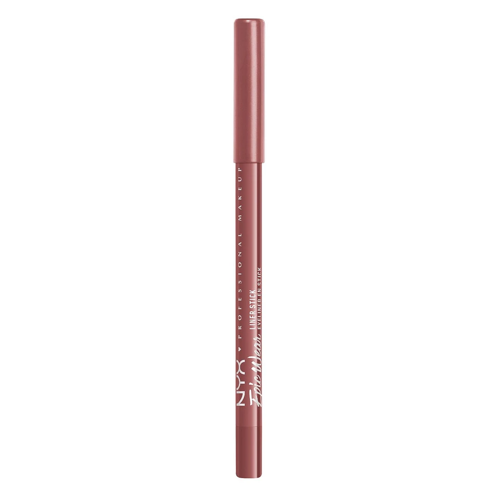 NYX PROFESSIONAL MAKEUP, Epic Wear, Liner sticks, Waterproof, Smudge proof, Easy glide application - DUSTY MAUVE (Matte Dusty Rose), Waterproof Eyeliner