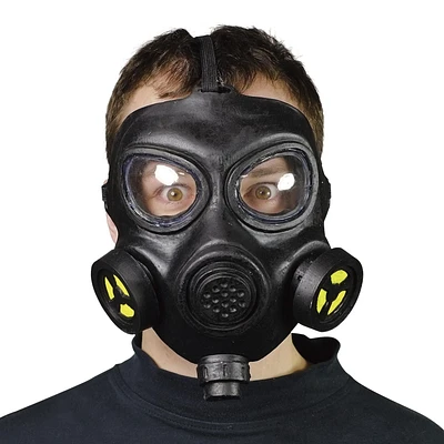 Adult Unisex Way to Celebrate Halloween Black Toy Gas Mask