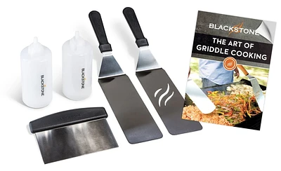 Kit d'outils pour plaque de cuisson Blackstone de qualité professionnelle, 5 pièces